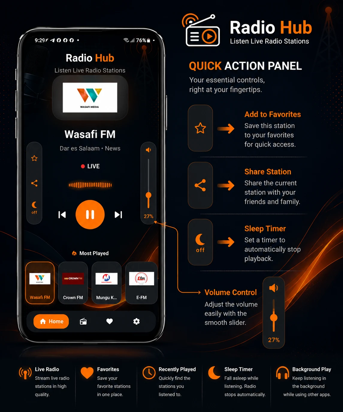 Radio Hub screenshot