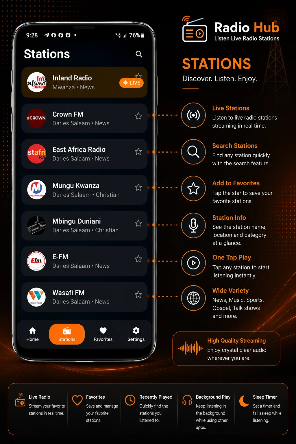Radio Hub screenshot